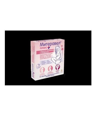Miterevel plus with omega-3 vitamins and minerals N30 caps