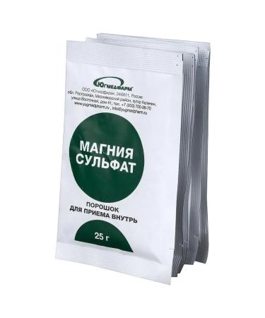 Yugmedpharm Magnesium sulfate n10 pores of pores 25.0 - Buy Online on GoSupps.com