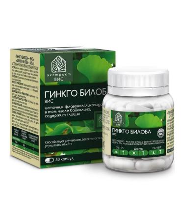 VIS LLC ginkgo biloba-vis n30 caps 0.4 g