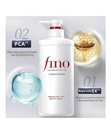 Balm hair conditioner with royal jelly SHISEIDO FINO Hair conditioner Premium Conditioner - Buy Online on GoSupps.com
