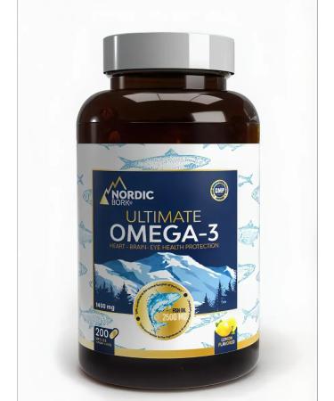 Omega-3 ultimate T rkiye 200 capsules - Buy Online on GoSupps.com