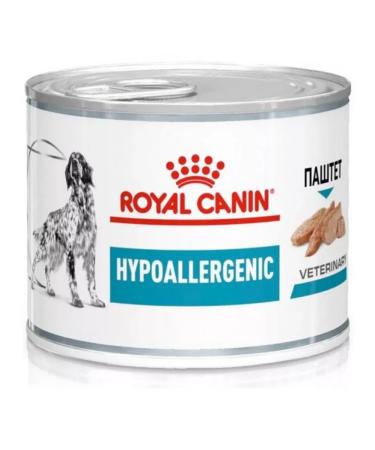 ROYAL CANIN Canned food for dogs Hypoallergenic Paste 200g*12pcs