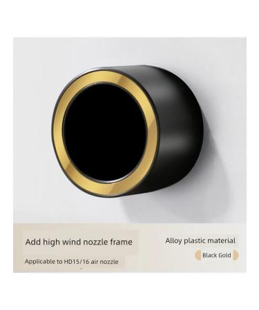 Dyson HD16 HD15 Black Black Faces with Gold