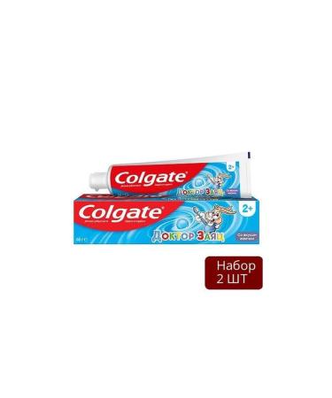 COLGATE Set 2 pieces of dental paste "Dr. Hare" for children