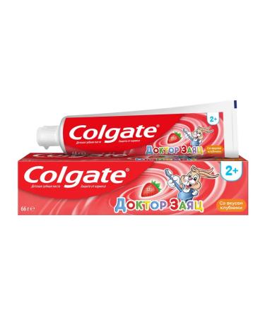 COLGATE Children's toothpaste Dr. Hare taste strawberries 50 ml - Buy Online on GoSupps.com