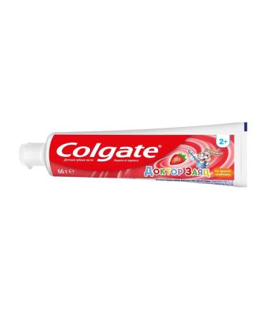 COLGATE Children's toothpaste Dr. Hare taste strawberries 50 ml - Buy Online on GoSupps.com