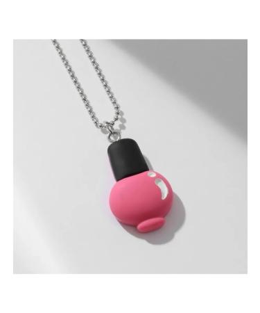 A pendant on the chain "Joy" lacquer for black-pink nails in - Buy Online on GoSupps.com