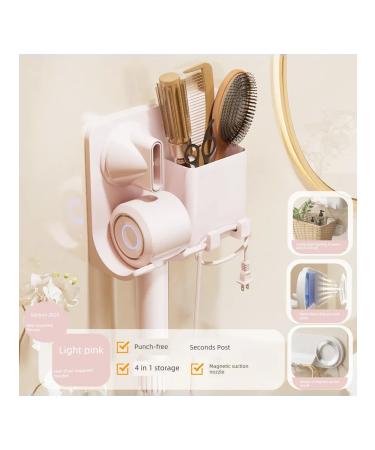 New magnetic holder for a hairdryer light pink color