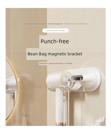 New magnetic holder for a hairdryer light pink color - Buy Online on GoSupps.com