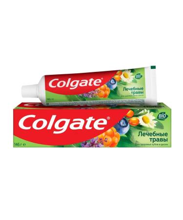 COLGATE Set 2 pieces of toothpaste medicinal herbs 100 ml in a box