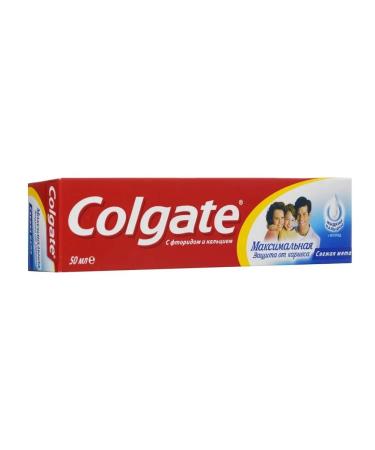 COLGATE Set 4 pieces of toothpaste maximum protection against caries