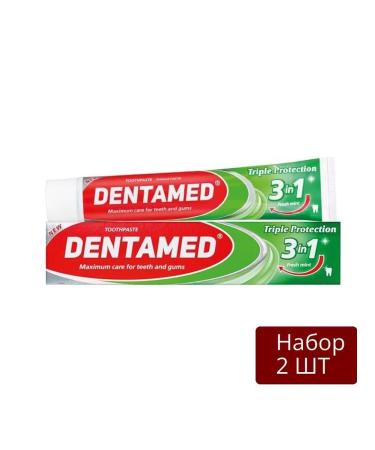 DENTAMED Set 2 pieces of Triple Protection Paste 100 g