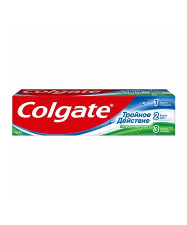COLGATE Set 2 pieces of toothpaste "Triple Action" - Buy Online on GoSupps.com