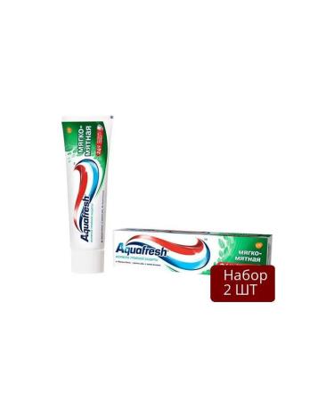 Aquafresh Set 2 pieces of toothpaste "Soft-grinding" triple protection