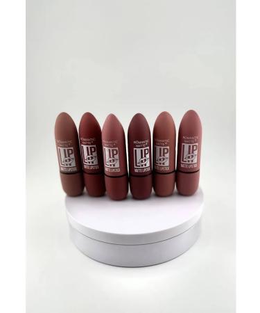 ice store Set of matte lipsticks for the lip of nude shades persistent 6 pcs - Buy Online on GoSupps.com