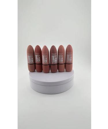 ice store Set of matte lipsticks for the lip of nude shades persistent 6 pcs - Buy Online on GoSupps.com