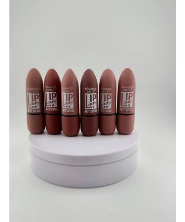 ice store Set of matte lipsticks for the lip of nude shades persistent 6 pcs - Buy Online on GoSupps.com