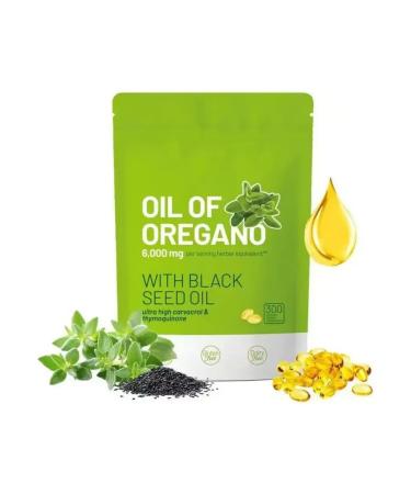 Z sugar gel capsules with oregano oil 300