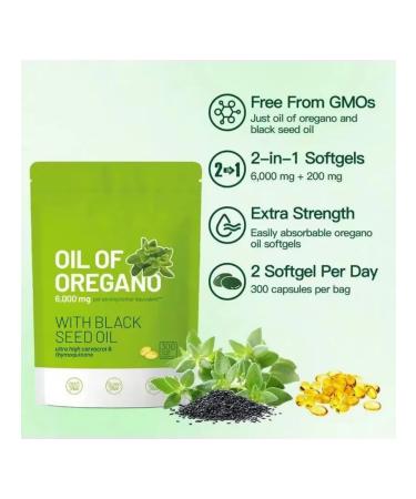 Z sugar gel capsules with oregano oil 300 - Buy Online on GoSupps.com