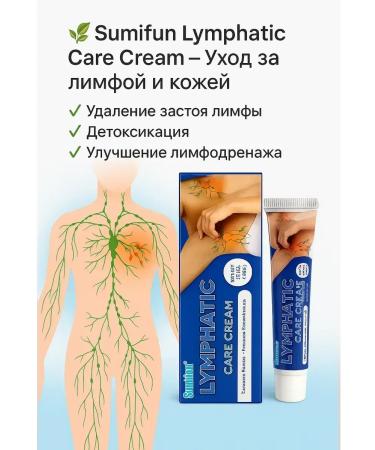 Baeff Cream for lymphodnage lymph nodes edema removal detox