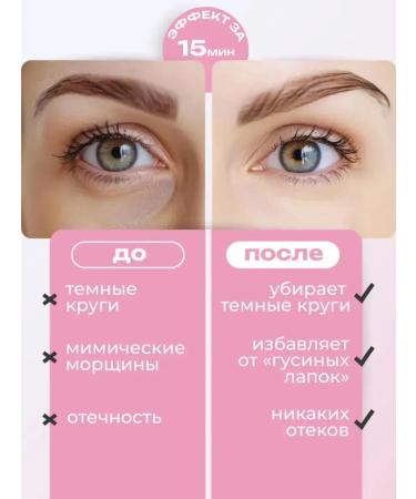 Millions Eye patches hydrogel for the face from edema and bags - Buy Online on GoSupps.com