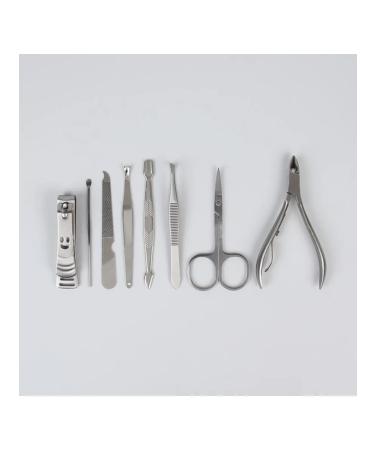 Manicure set "Metallic" 8 items - Buy Online on GoSupps.com