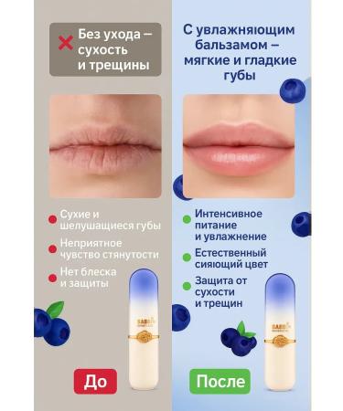 ZRN Moisturizing lipstick-balsam for lip blueberries - Buy Online on GoSupps.com