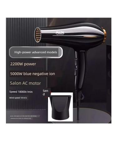 Hairdryer AUX OAKS-2200W strong wind 50 million ions blue