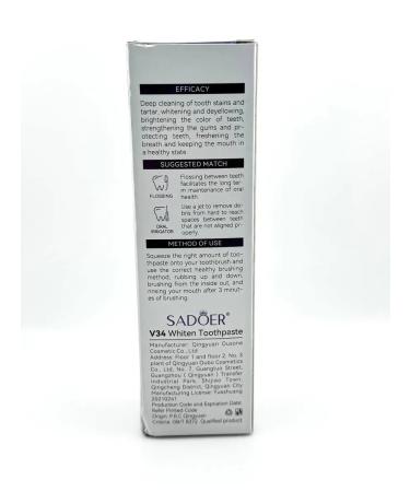OF01 Toothpaste whitening professional - Buy Online on GoSupps.com