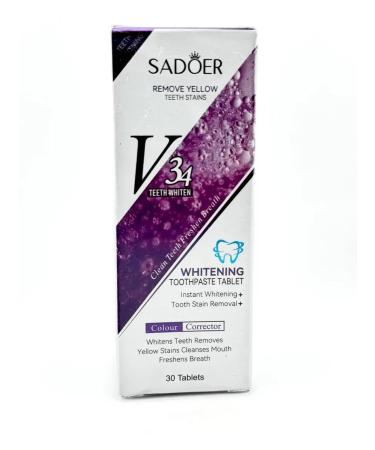 OF01 Toothpaste in tablets whitening rinseum - Buy Online on GoSupps.com