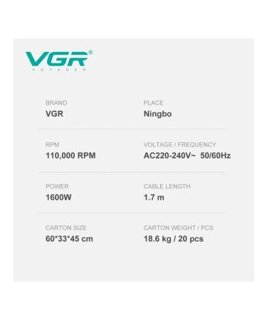 Fast and powerful hairdryer for styling - Buy Online on GoSupps.com