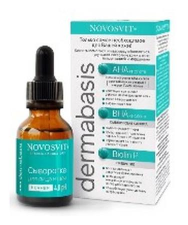 Beauty and care Novosvit dermabasis serum for face and neck Night 25 ml - Buy Online on GoSupps.com