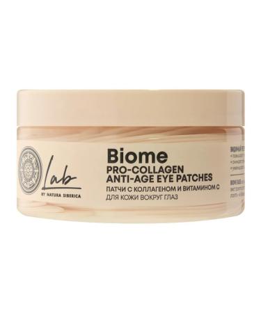 Beauty and care Natura Siberica Lab Biome patches with collagen and vitamin C for the skin around the eyes 60 pcs.