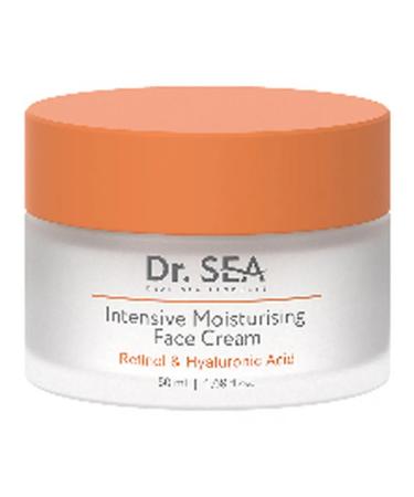 Beauty and care Dr. Sea Intensive Moisturizing Face Cream with Retinol and Hyaluronic Acid 50 ml - Buy Online on GoSupps.com