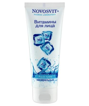 Beauty and care Novosvit aqua cream Mineral Vitamins for Facial 75 ml