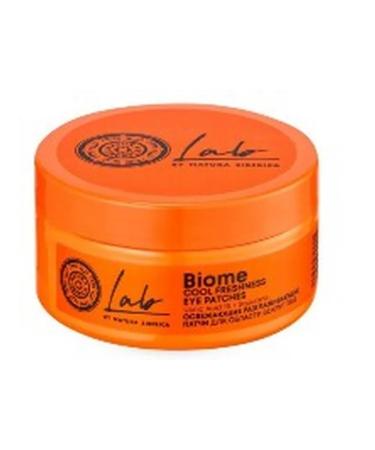 Beauty and care Natura Siberica Lab Biome Refreshing Smoothing Eye Patches 60 pcs. - Buy Online on GoSupps.com