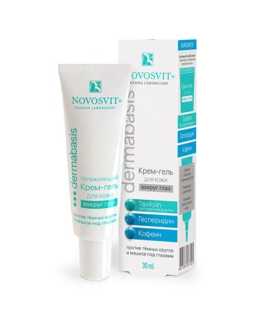 Beauty and care Novosvit Dermabasis Eye Cream-Gel Moisturizing Against Dark Circles and Bags 30 ml