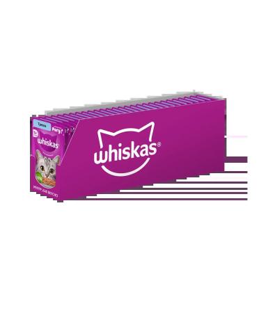 WHISKAS Wet food for adult cats stew with cod 28pcs x 75g - Buy Online on GoSupps.com
