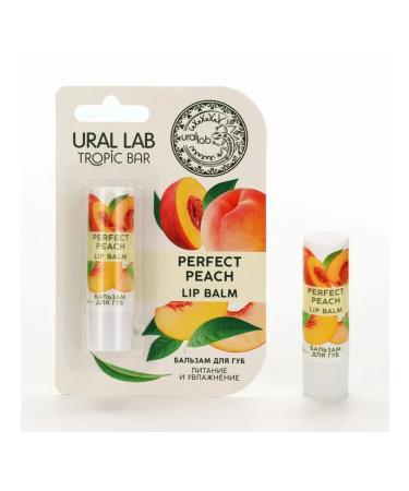 URAL LAB Lip balm with a fragrance of peach - Buy Online on GoSupps.com