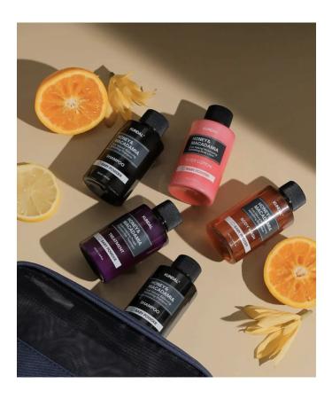 Kundal brand Kundal hair shampoo with aroma of children's powder 100ml - Buy Online on GoSupps.com