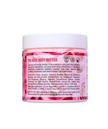 Body cream Sadoer 200 g with rose extract - Buy Online on GoSupps.com