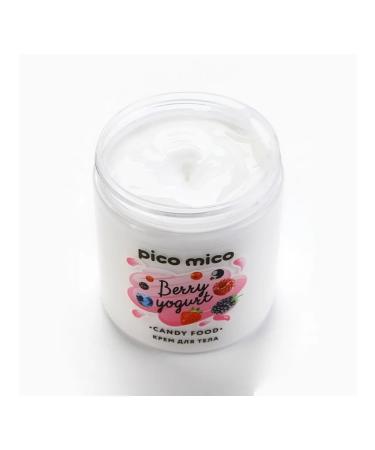 Body cream 250 ml The aroma of berry yogurt Pico Mico - Buy Online on GoSupps.com