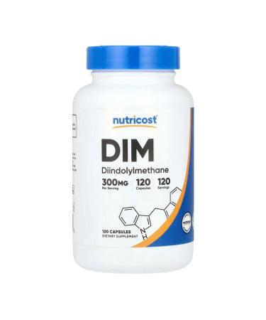 Nutricost Diindolillmetan (DIM) 300 mg 120 capsules