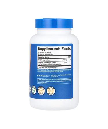 Nutricost Diindolillmetan (DIM) 300 mg 120 capsules - Buy Online on GoSupps.com