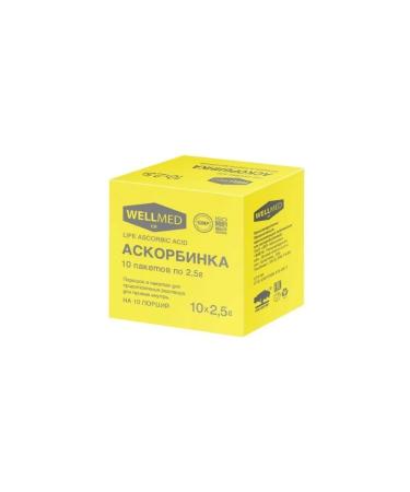 Meligen Life Ascorbic Acid 2.5 N10 PAC POP - 2pcs - Buy Online on GoSupps.com