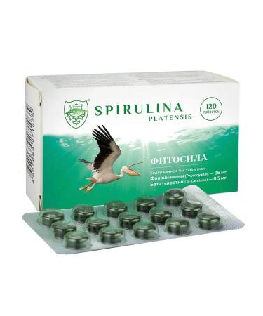 Fitosila LLC Spirulin -phytoslav N120 Table - 2pcs - Buy Online on GoSupps.com