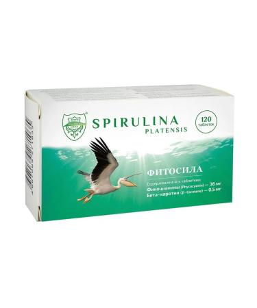 Fitosila LLC Spirulin-phytoslav N120 table - Buy Online on GoSupps.com