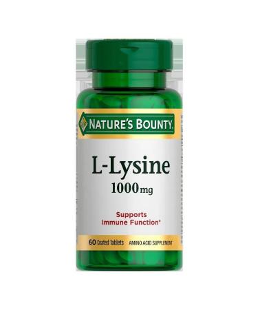 Nature's Bounty Inc L-Lisin 1000mg N60 table 1555 mg Natures Bounty