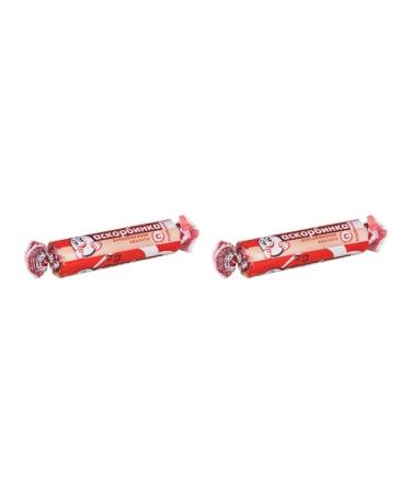 TigodaPharm LLC Askorbinka with the taste of strawberries N10 Table chews 3.0g - 2pcs