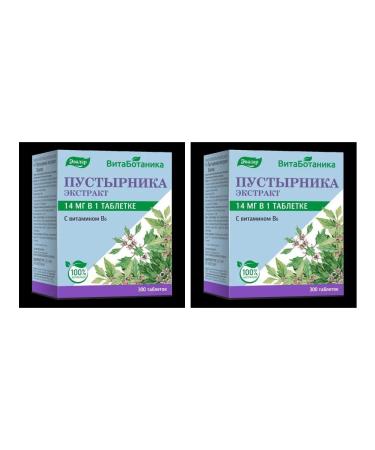Evalar Motherwort Extract N300 Table - 2pcs
